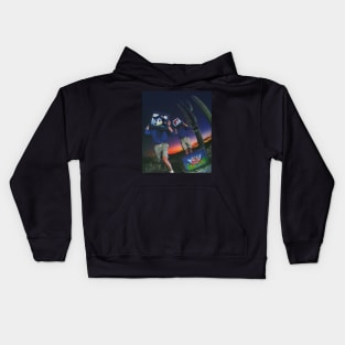 Sonic and Tails - Sega Aesthetics Kids Hoodie